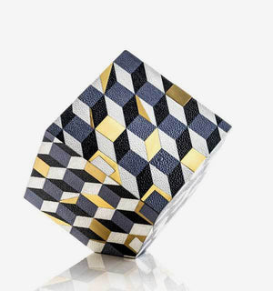 Milan Deconstructed Cube Sculpture